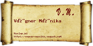 Vágner Mónika névjegykártya